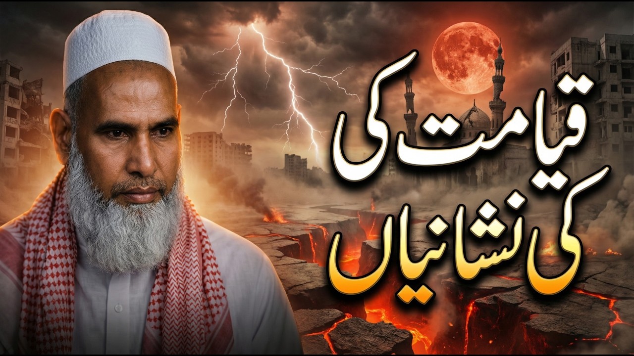 Qayamat Nazdeek Aa Rahi Hai? Bari Nishaniyan Bayan | Maulana Hanif Multani