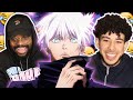 GOJO IS A BEAUTIFUL MAN 😍🤣 | GOJO : THE ULTIMATE LIGHTSKIN (with rizz) | REACTION!!