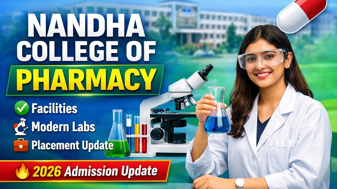💊 Nandha College of Pharmacy Review | Facilities | Lab | Placement Update #nandha #pharmacy #erode 