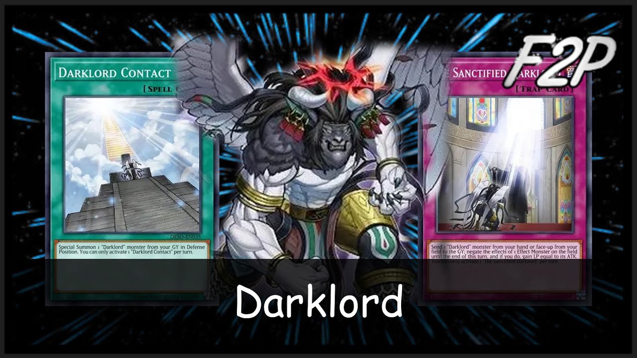 F2P DARKLORD - Negate Monster EVERY TURN [Yu-Gi-Oh! Duel Links]