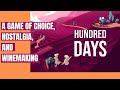 Hundred Days GAME GIVEAWAY!!! | Free Download of this fantastic Wine Game!