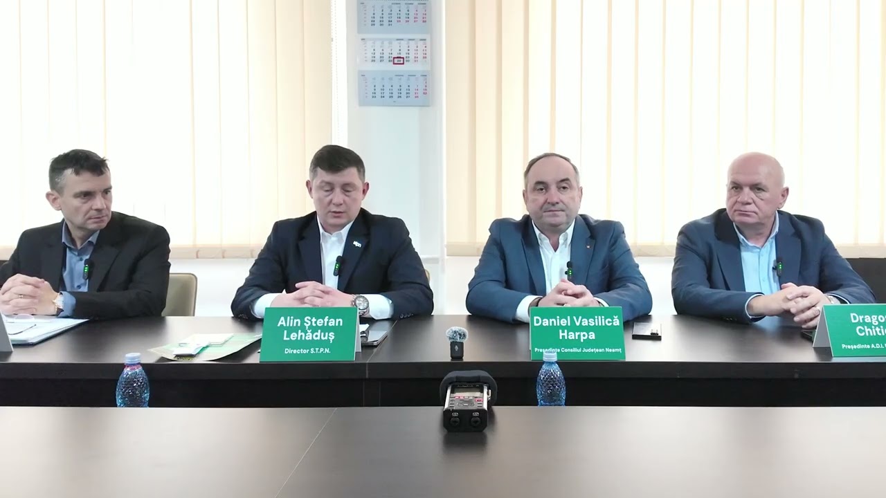 Societatea Transport Public Neamț - conferință de presă