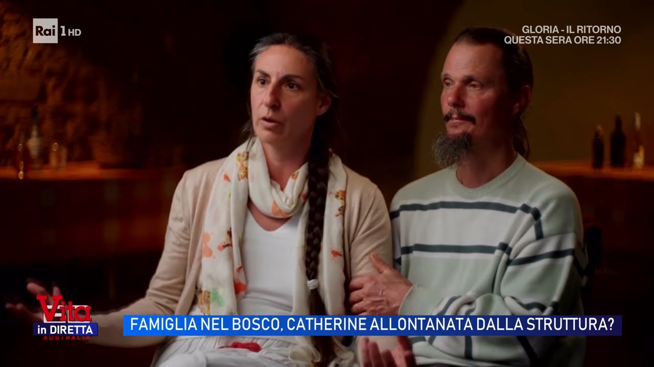 Famiglia nel bosco, Catherine allontanata dalla struttura? - Vita in diretta  03/03/2026