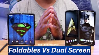 Galaxy Z Fold 4 Vs LG V60 | Foldables Vs Dual Screen | Old Vs New !!