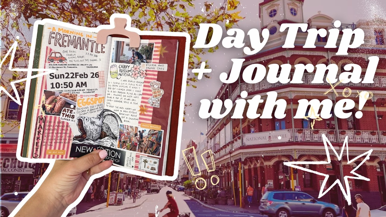 Join me on a Day Trip | Journal with me | Travelers Notebook