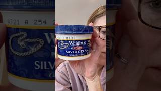My favorite silver polish! #wrightssilvercream #silverpolish #spoonringmaker #spoonring
