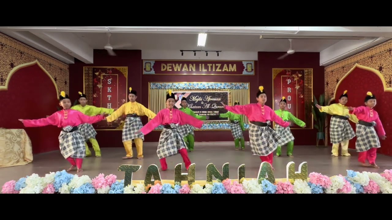 Tarian Zapin Murid Lelaki  Tahun 6 2022/2023 SK Taman Hi-Tech