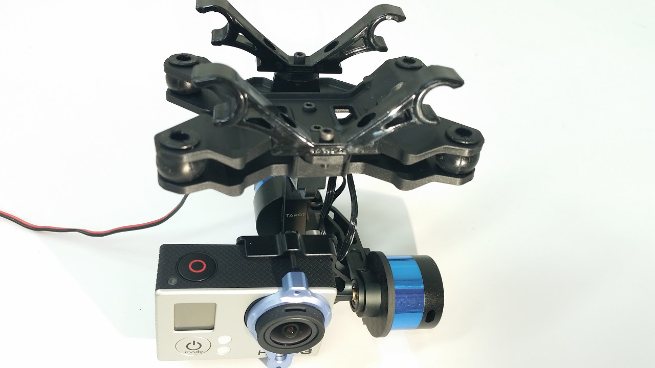 Tarot T-2D V2 GoPro Camera Gimbal Assembly, Tips &... - youtube