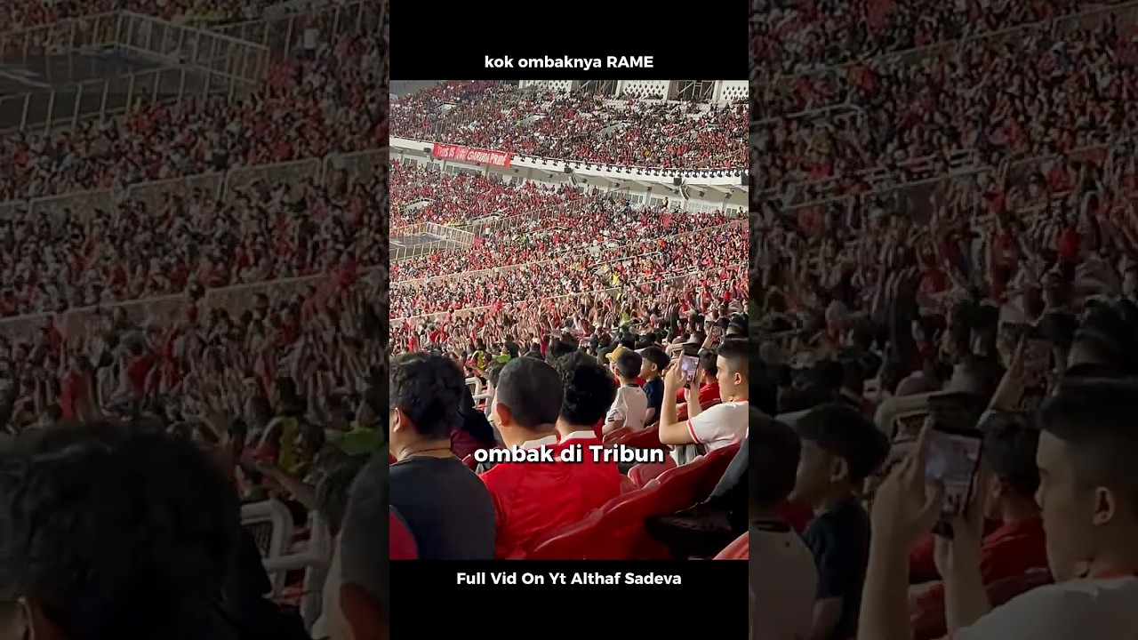 ombak di tribun VVIP