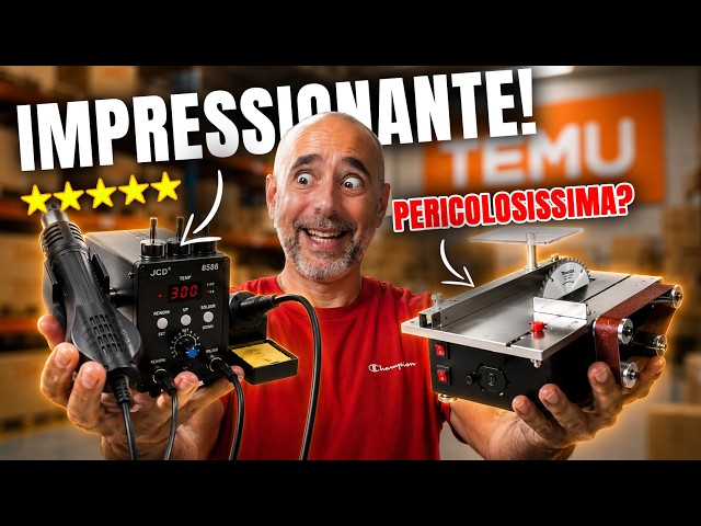 QUESTO NON DOVREBBE ESSERE IN VENDITA SU TEMU! provo 4 prodotti Temu, ma uno....