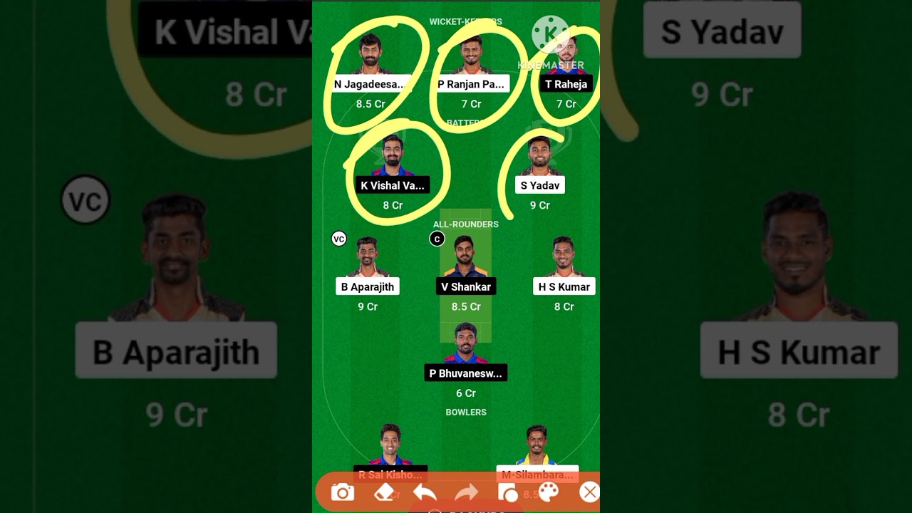 CSG vs ITT Dream11 Time | CSG vs ITT Dream11 Pardecton | 