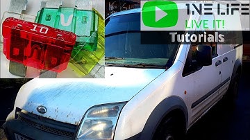 Ford Transit Connect - Fuse Box Location