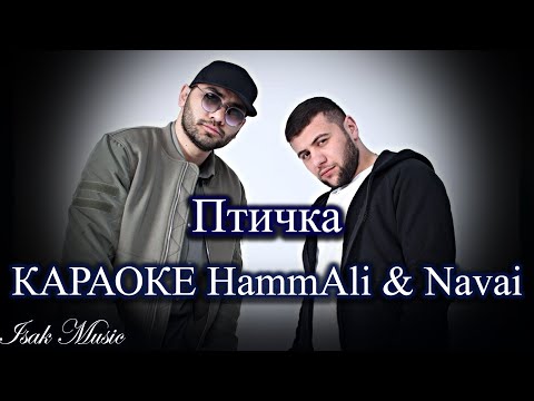 HammAli & Navai – Птичка | КАРАОКЕ | Lyrics | минус | 2021 новый трек