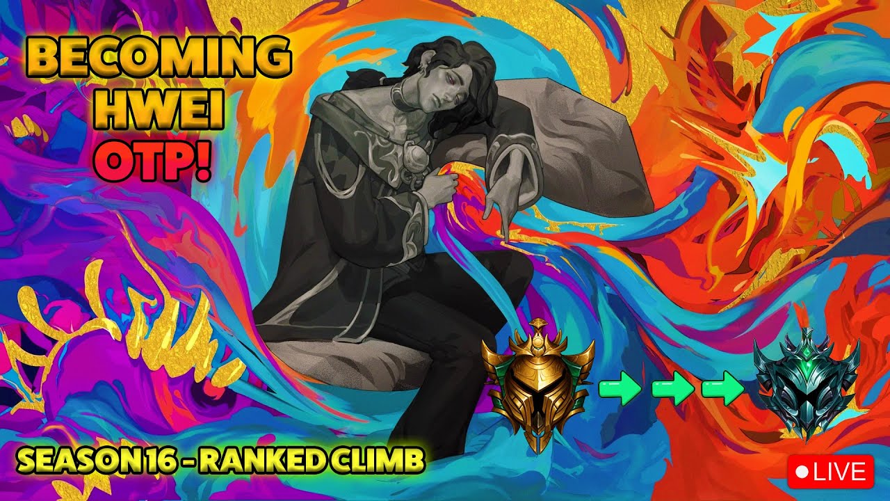 Can I Become The World's Best Hwei Player For EuWest? | League Of Legends Ranked Season 16!