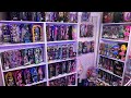 Monster high doll collection tour 2025! 💕 | 156 dolls