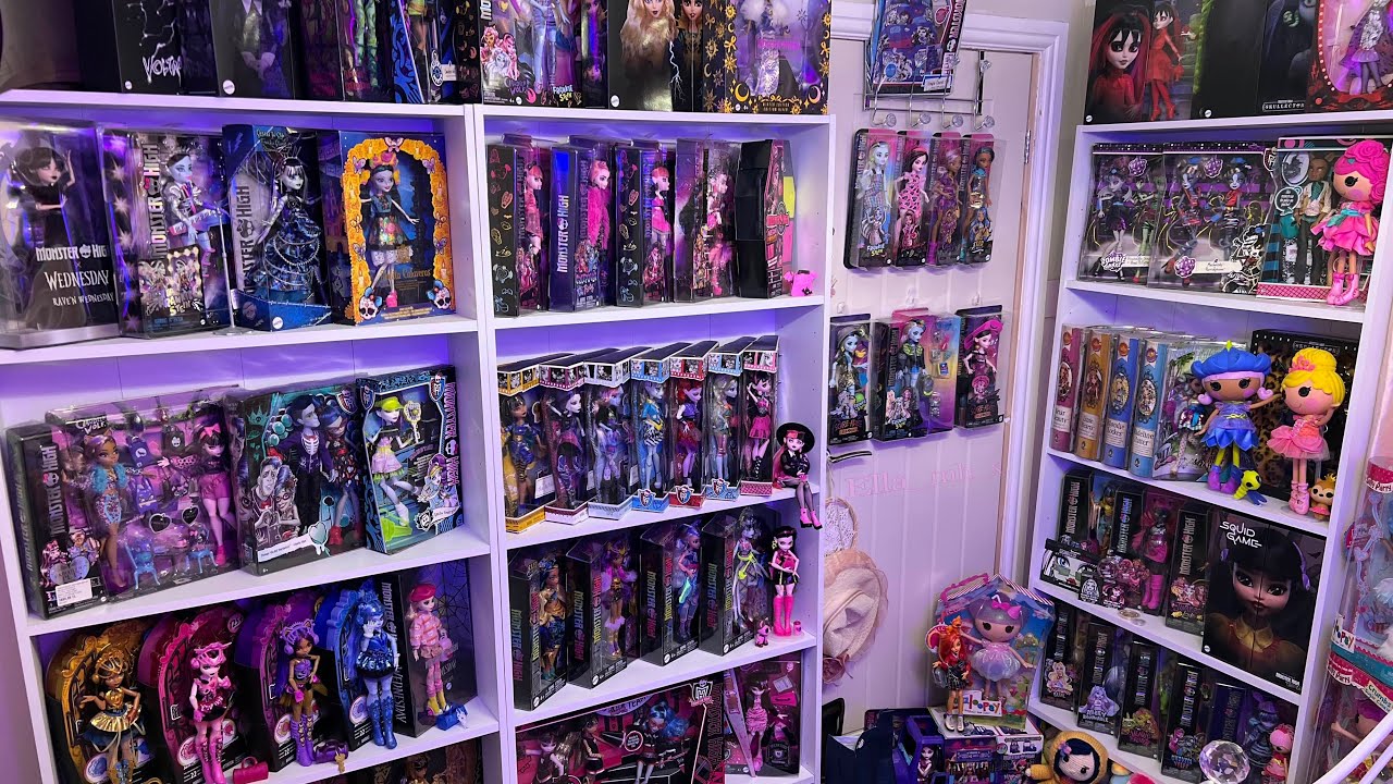 Monster high doll collection tour 2025! 💕 | 156 dolls