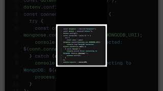 Connect MongoDB to Node.js in Seconds! | Mongoose Setup Tutorial 🚀