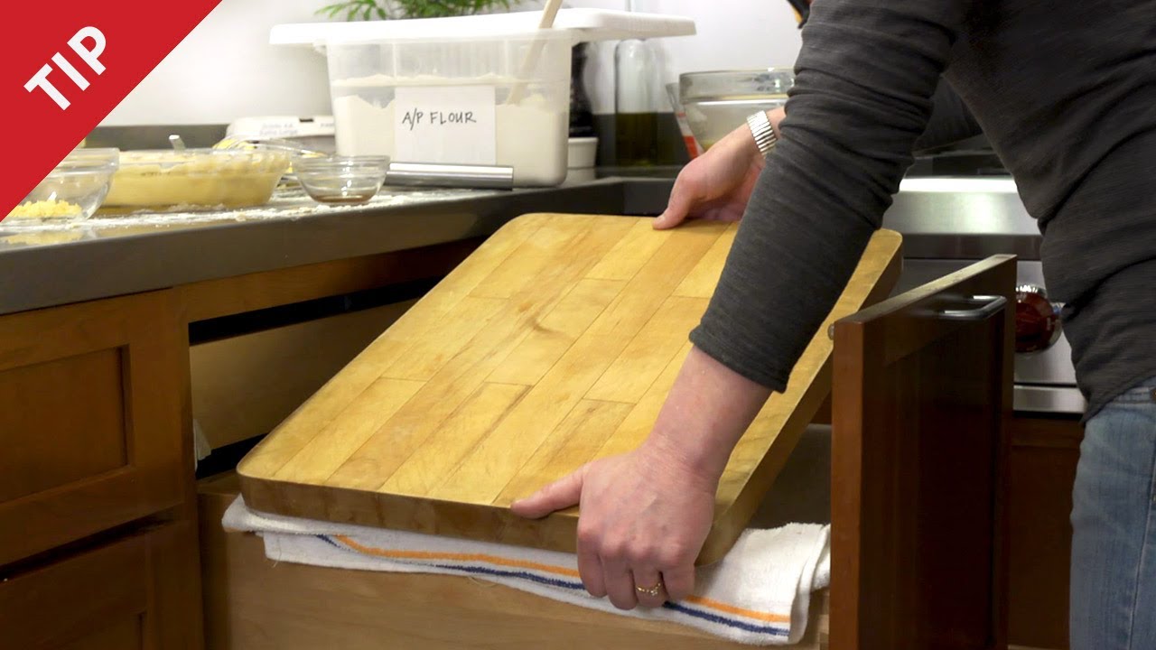 Create More Counter Space Instantly - CHOW Tip - YouTube