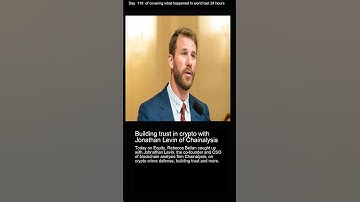 Building trust in crypto with Jonathan Levin of Chainalysis