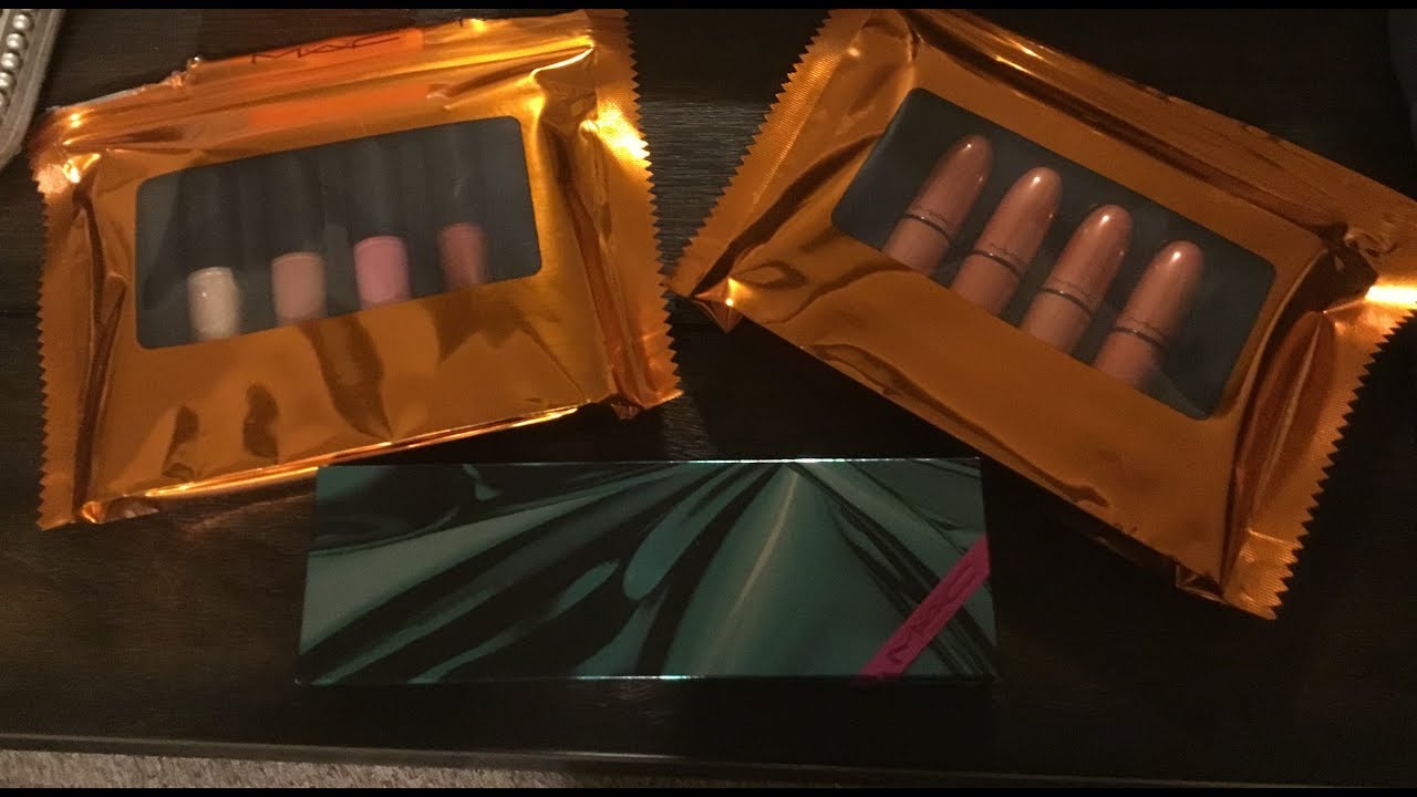 MAC Shiny Pretty Things Swatches and Review