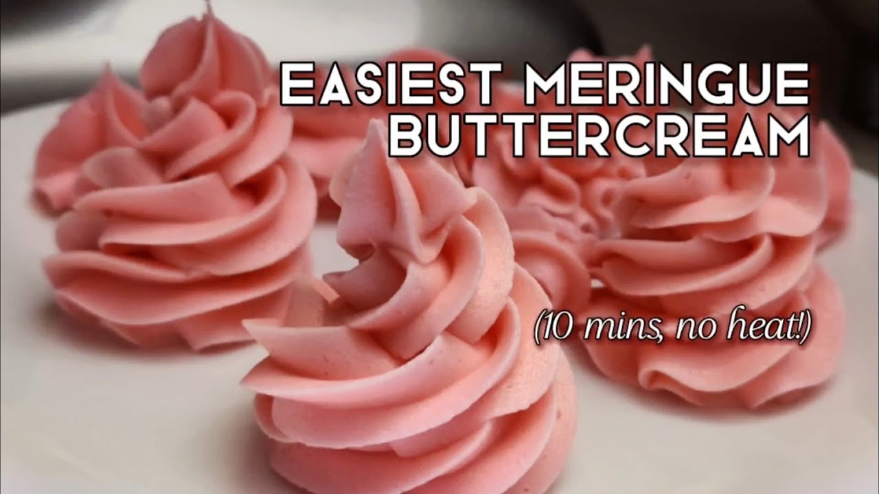 Mock Swiss Meringue Buttercream Recipe YouTube