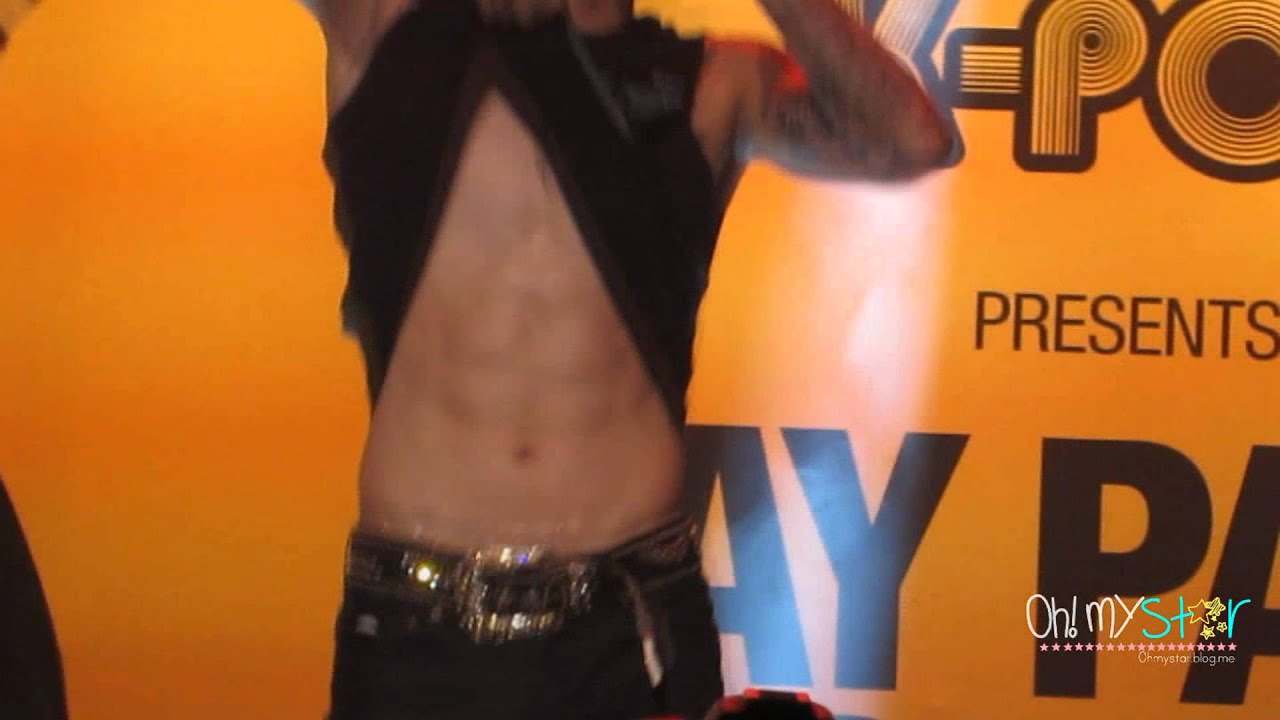 120513 Jay's chocolate abs!!!! YouTube