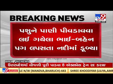 Brother-sister drowned in Mahisagar river in Vadodara, 1 died |Gujarat |TV9GujaratiNews