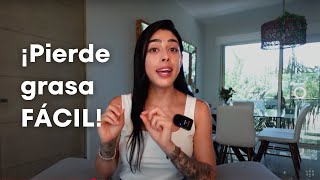 Sí puedes Perder Grasa sin darte cuenta, con ESTOS micro hábitos:
