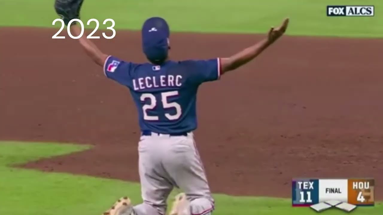 Rangers winning the AL Pennant 2010 vs 2011 vs 2023!