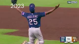 Rangers winning the AL Pennant 2010 vs 2011 vs 2023!