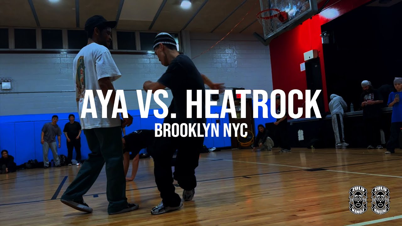 TOP ROCK BATTLE - Aya vs. Heatrock in Brooklyn, New York