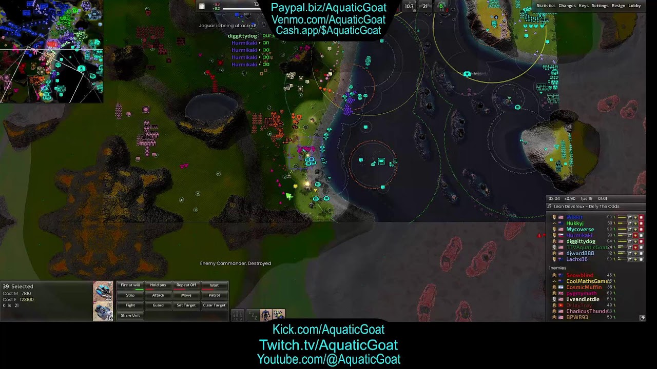 Paypal.biz/AquaticGoat 🔴 Twitch.tv/AquaticGoat 🔴 Kick.com/AquaticGoat 🔴 Like, Sub and Share!