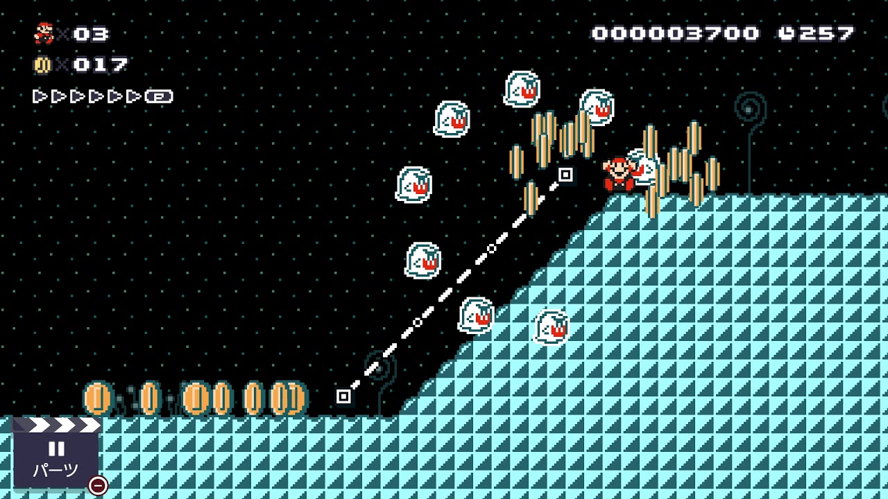 40 スーパーマリオメーカー2 ストーリーモード 40 かいくぐれ！ 輪に