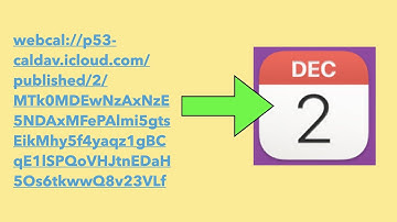 Subscribe to iPhone Calendar with URL