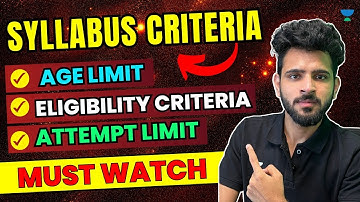 NEET 2024-25: Syllabus Revealed! 👀 Eligibility Criteria & Age Limit EXPOSED! | Akshay Tyagi