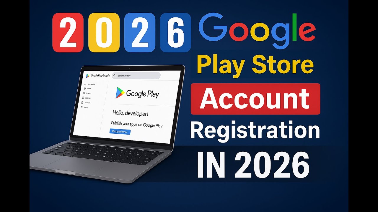 How to create a google play console account 2026 | Setup BY STEP GUIDE ...