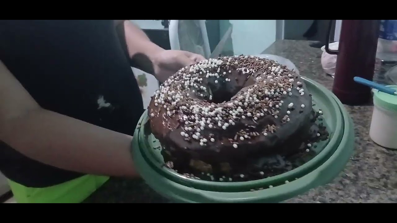 Continuação como ficou nosso bolo