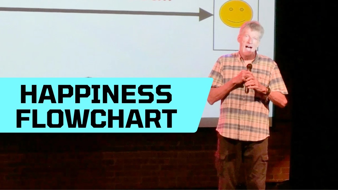 Understanding the Happiness Flow Chart | Don McMillan Comedy