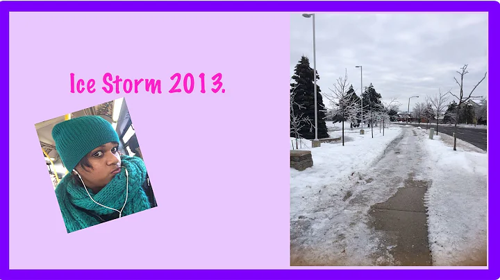 Diaries of Sureka Episode15- Ice Storm 2013-People...