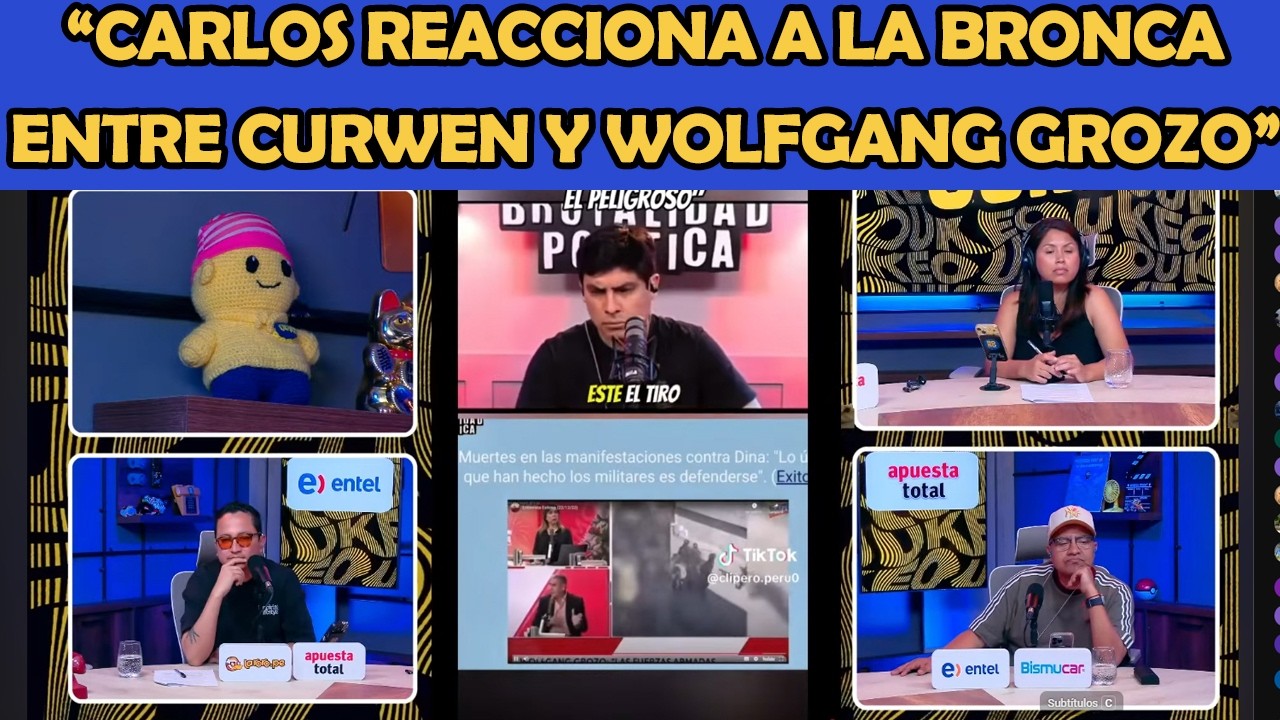 CURWEN ARREMETE CONTRA WOLFGANG GROZO Y CARLOS PREDICE QUE ES EL FIN DEL LOBITO | LA RORO NETWORK