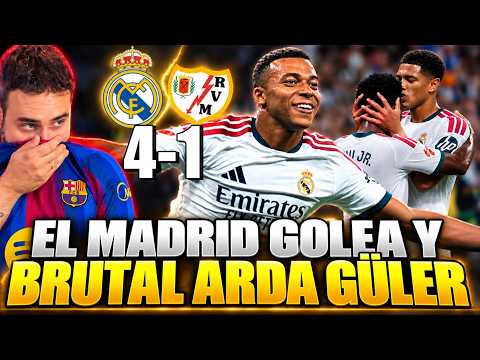Real Madrid thrash Rayo Vallecano 4-1! Arda Güler puts on a show and Mbappé scores a brace! Boos ...