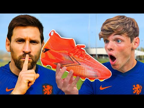 MESSI GEBRUIKT STIEKEM DEZE VOETBALSCHOENEN!! *Bizar*