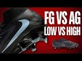 Nike Phantom 6 Pro High Vs Low FG Vs AG