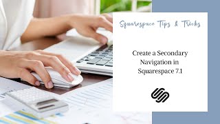 Create a Secondary Navigation | Squarespace 7.1