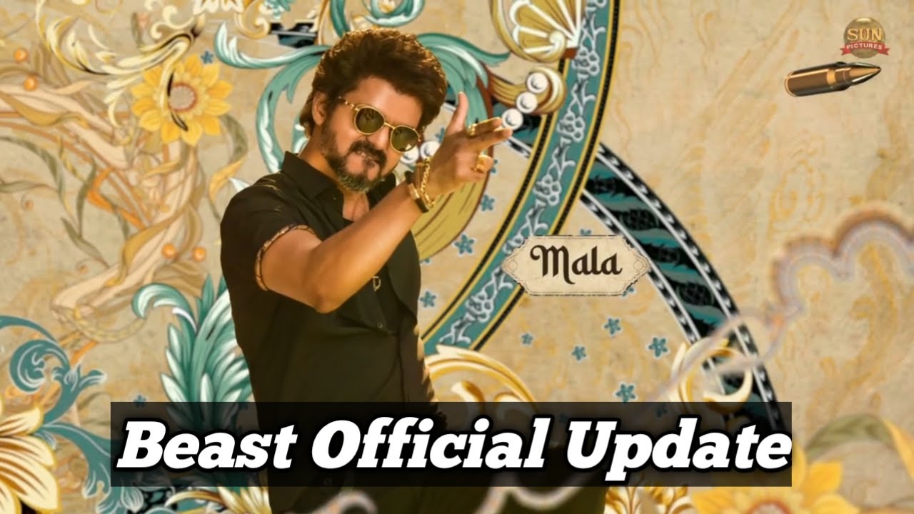 Beast Official Update Today 🔥.....|| Vijay Looks