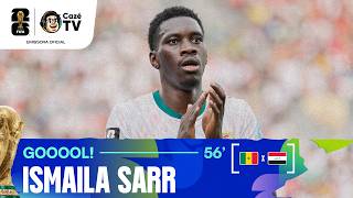 GOOOOL! ISMAILA SARR APROVEITA CRUZAMENTO E FAZ O SEGUNDO DE SENEGAL CONTRA O IRAQUE