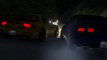 Inches away from certain death. - FD3S Vs Sil-80 - Initial Unity -