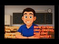 Live 🔴 English Lesson 18 | Correct Use of (Be) - (Have) - (Do) | Regular &amp; Irregular Verbs ‼️