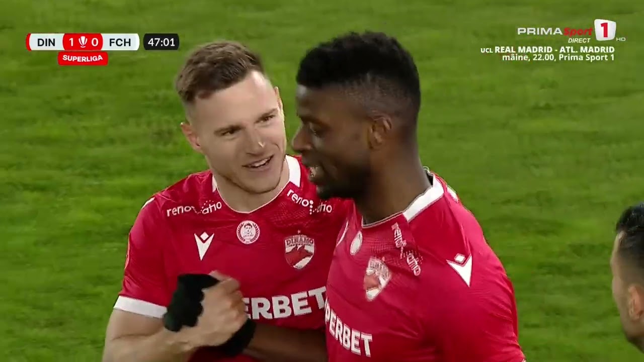 Dinamo București 2-0 AFC Hermannstadt