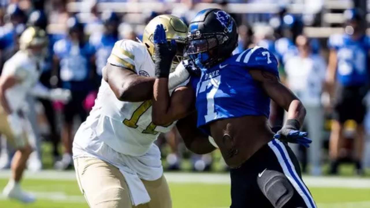 Vincent Anthony Jr. | Defensive End | 2025 Duke Highlights | 2026 NFL Draft